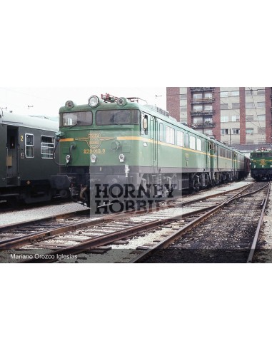 ELECTROTREN RENFE, ELECTRIC LOCOMOTIVE CLASS 279, GREEN/YELLOW DECORATION