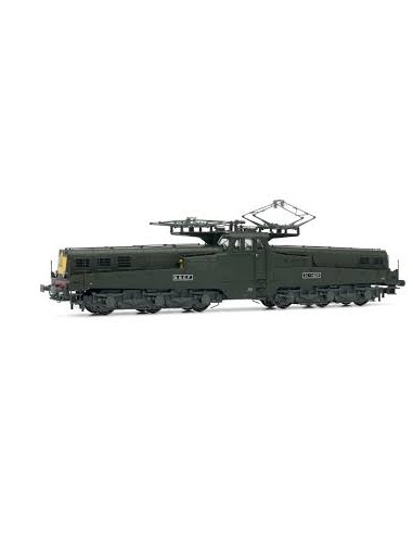 JOUEF SNCF, SINGLE PHASE ELECTRIC LOCOMOTIVE SNCF CC14100, GREEN AND YELLOW DCC COLOR WITH SOUND