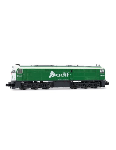 ARNOLD ADIF, DIESEL LOCOMOTIVE 321-011, GREEN/WHITE DECORATION