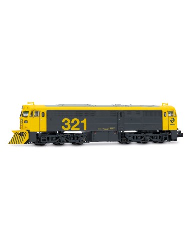 ARNOLD RENFE, DIESEL LOCOMOTIVE 321-025, with snowplough. DIGITAL WITH SOUND