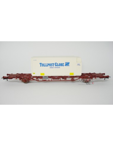 NMJ PLATTFORMWAGEN MIT CONTAINER „TOLLPOST THERMO II“