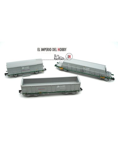 ARNOLD ADIF, SET OF 3 CARRIAGES "SCALE CONTRAST TRAIN"