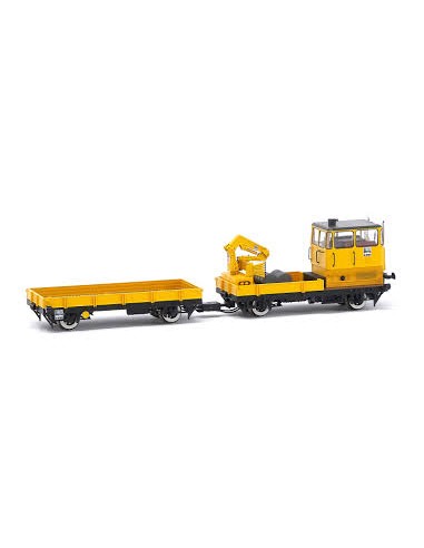 RIVAROSSI DB, KLV 53 INFRASTRUCTURE TRACTOR, YELLOW LIVERY