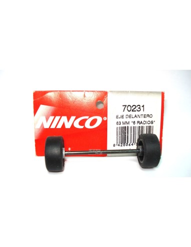 NINCO FRONT AXLE 63 mm 6 SPOKES