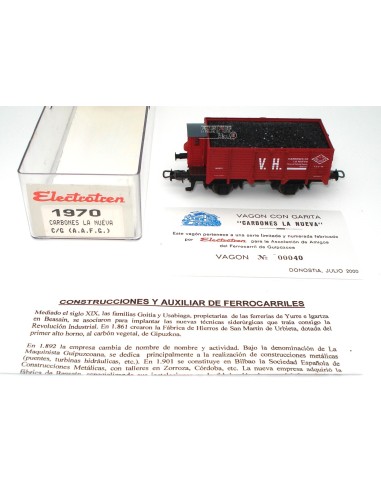 ELECTROTREN WAGEN MIT GUARITA „CARBONES LA NEW“