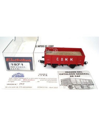 ELECTROTREN VEREINIGTER OFFENER WAGEN TYP X NORTH „C.D.M.M.“ A.A.F.G.