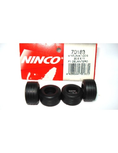 NINCO 4 NEUMÁTICOS 20´5 X 11 F1 DELANTERO