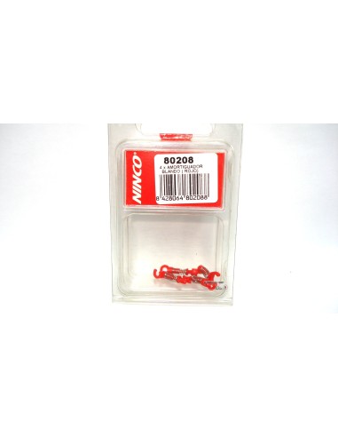 NINCO 4 SOFT SHOCK ABSORBERS (RED)