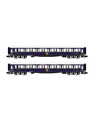 ARNOLD VSOE, SET OF 2 SLEEPING CARS FOR "VENICE SIMPLON ORIENT EXPRESS" TRAIN