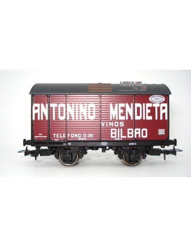 ELECTROTREN NORTE, VAGÓN TRANSPORTE DE VINO "ANTONIO MENDIETA-VINOS BILBAO"